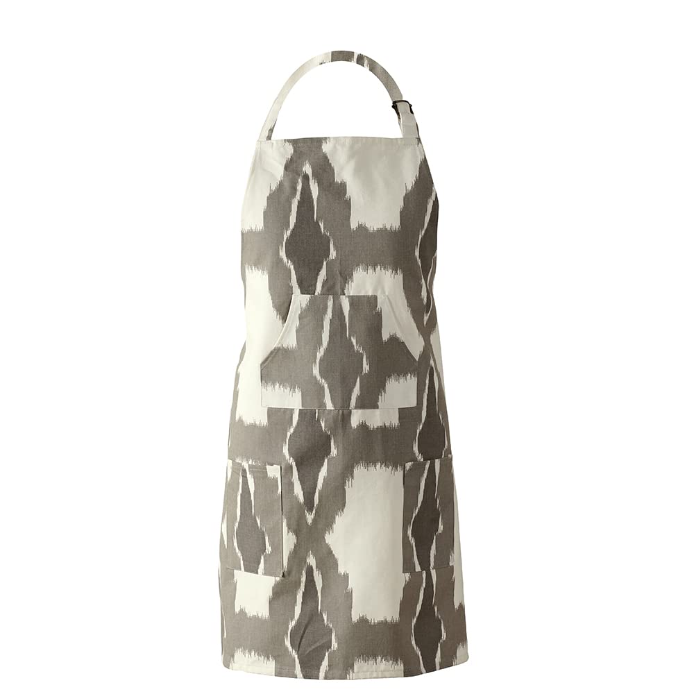 HPD Half Price Drapes Aprons for Men Women with Large Pockets Adjustable Unisex PRTW-D22-AP Sorong Printed Cotton, 27 X 34 Inch, Sorong