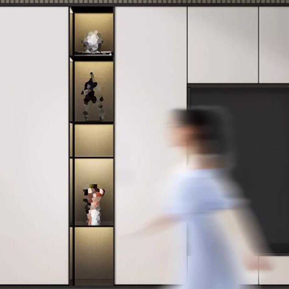 Estante de ducha empotrado de acero inoxidable impermeable para almacenamiento de pared para champú/artículos de tocador, cuadrado, 70 x 28 x 12,5 cm, acabado negro