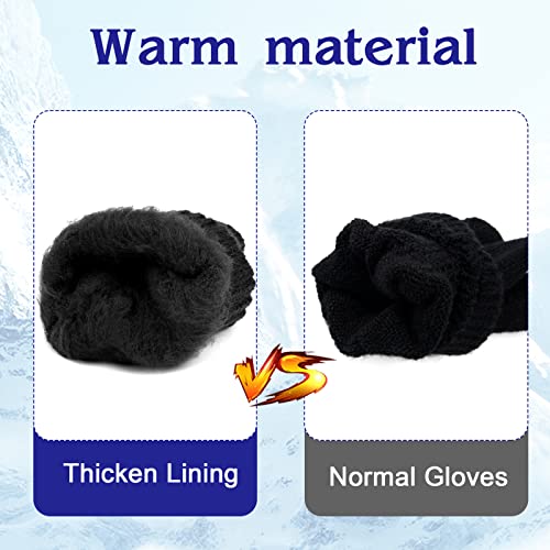 Image of ONESING 6 Pair Baby Gloves Toddler Gloves Toddler Winter Gloves Kids Gloves Winter Stretchy Knit Gloves for Kids Boys Girls