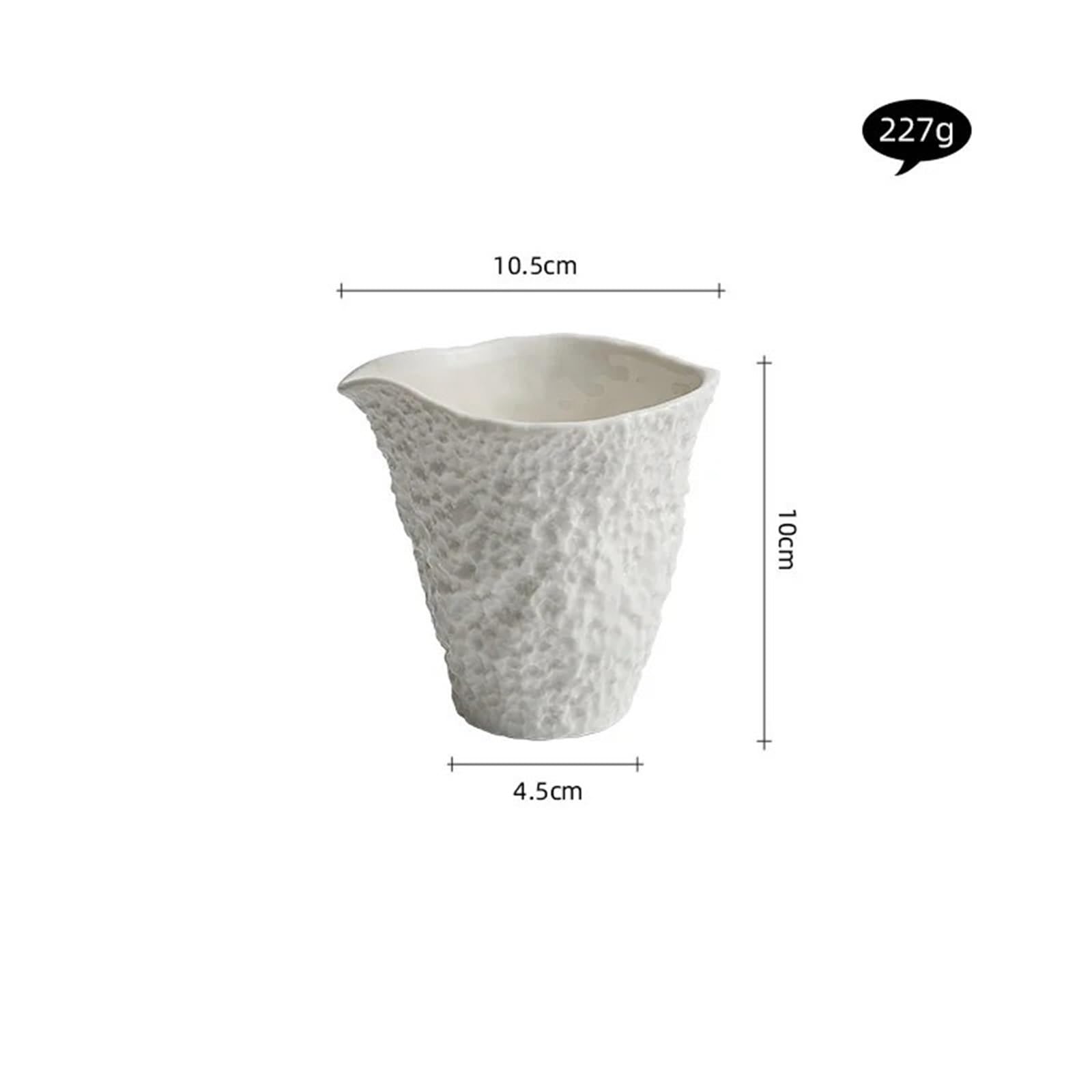 Jarra cerámica for leche restaurante, taza de salsa Gourmet, café, Latte, flor, jarra, accesorios blanco el hogar, 2 uds., 200ml Para Espumar