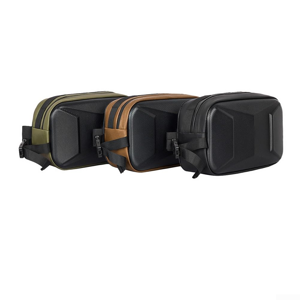 Hartschalen-Fahrradtasche für Outdoor-Abenteuer, kratzfest und wetterfest (schwarz) Sonstiges