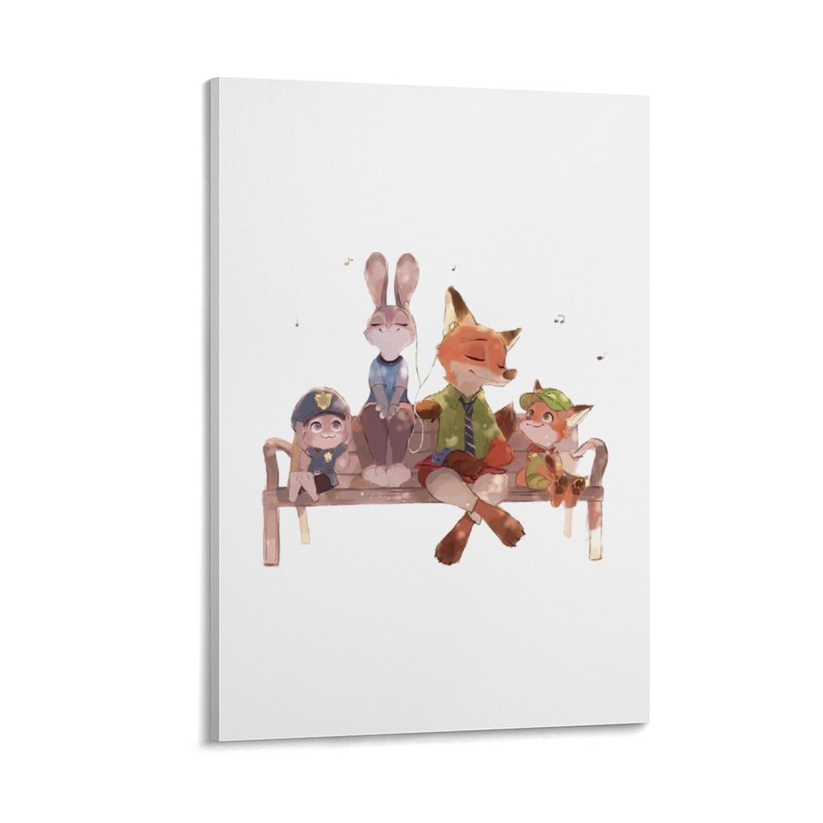 Amazon.co.jp: アートパネル ズートピア ニック・ワイルド 装飾画