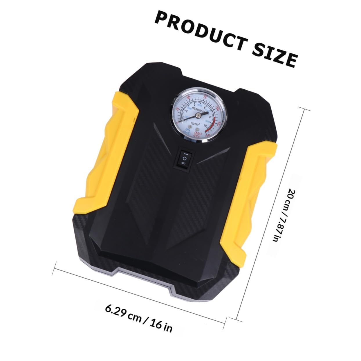 Pompe à Pneus Électrique Numérique 2000mah avec Manomètre