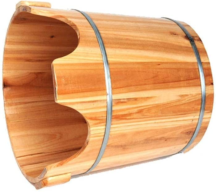 Baño de pies doble de madera con tapa y calentamiento miniatura 3