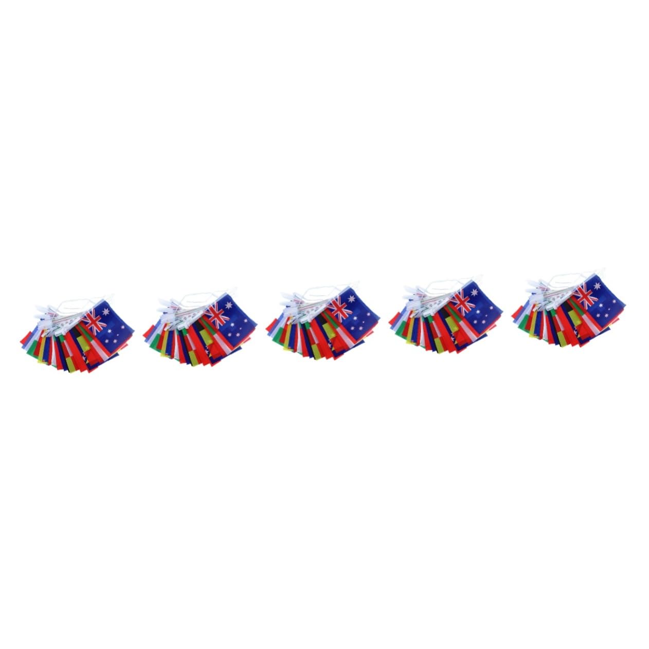 Banderole de drapeaux internationaux pour créer une ambiance de fête
