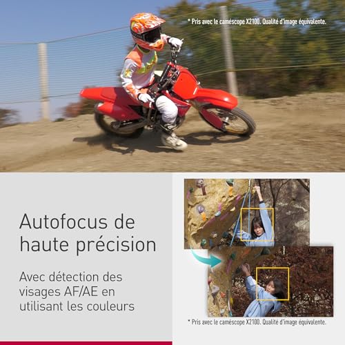 Panasonic X1200 | Caméscope Semi-Pro 4K (Qualité vidéo 4K 60p 10bit Interne, Zoom Optique 24x, Grand Angle 25mm, Stabilisé, Ecran Tactile orientable, USB-C) Noir