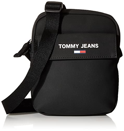 Tommy Hilfiger TJM Essential Twist Reporter bolso bandolera de 1.2 litros color negro