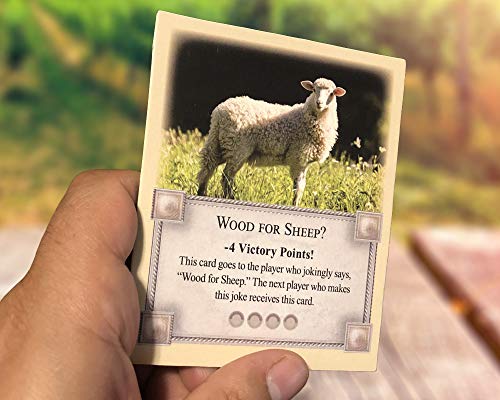 image for Tabletop Monthly Wood for Sheep Penalty Card an Unofficial Expansion C