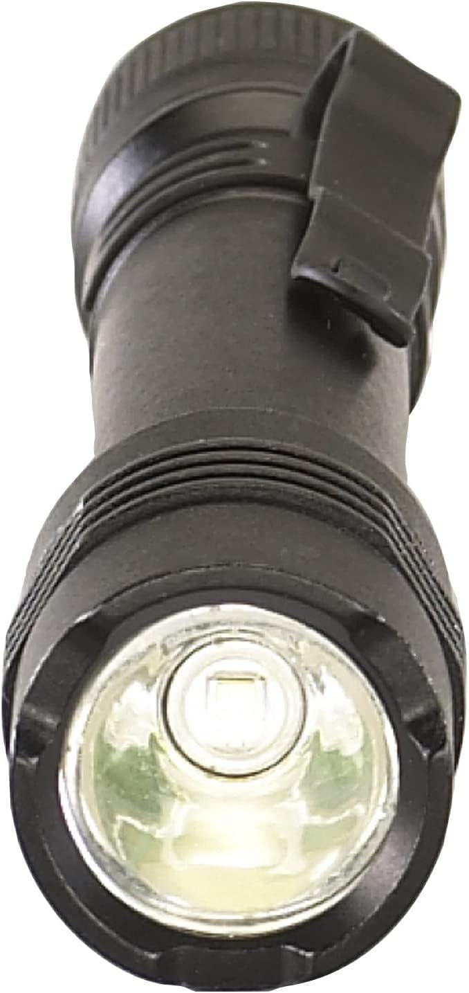Streamlight 88039 ProTac 2AAA 130-Lumen EDC Professional Flashlight with Alkaline Batteries, Black, Clear Retail Packaging, Black
