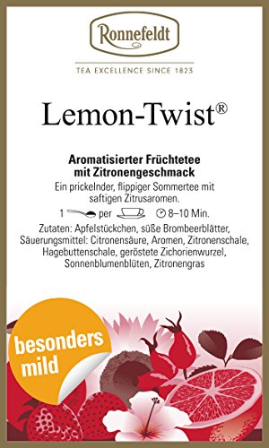 Ronnefeldt - Lemon Twist® - Aromatisierter Früchtetee - 100g
