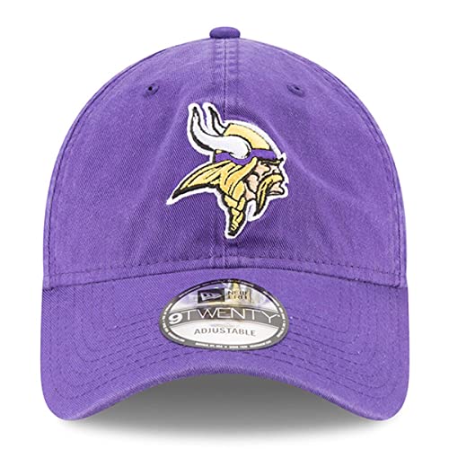 New Era NFL Core Classic 9TWENTY Adjustable Hat Cap One Size Fits All (Minnesota Vikings) - Image 2