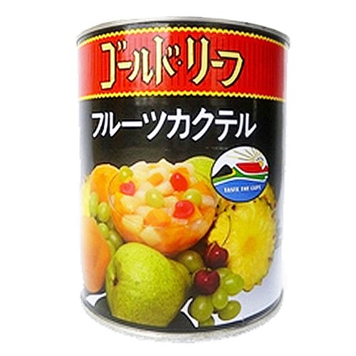 Amazon | 石光商事 ゴールドリーフ フルーツカクテル 1号缶 3060g