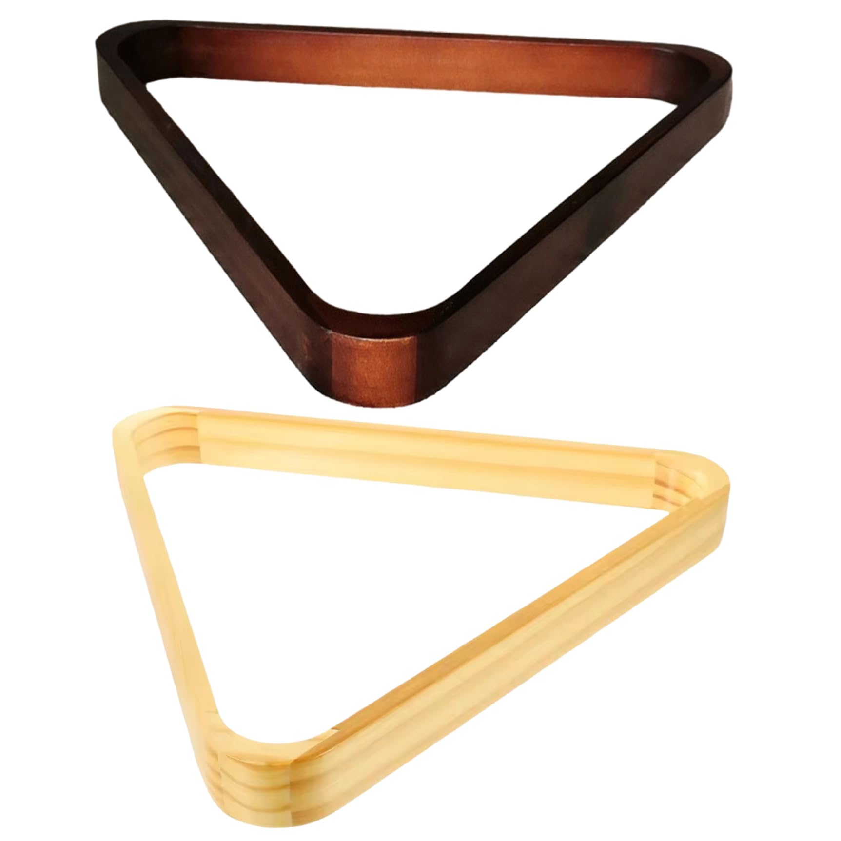 Triangolo a Rack per Piscina in Legno a 9 Palle, Accessori da Biliardo per Palline Standard 2-1/4 Pollici