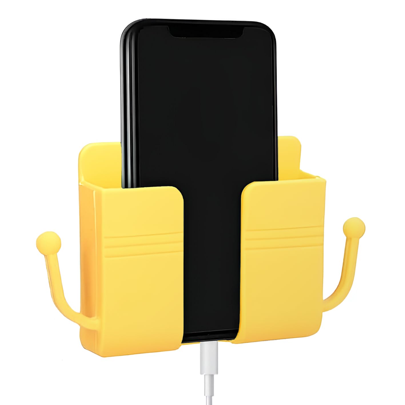 PRIME PICK Mobile/Remote Wall Mount Holder| Wall Mounted Storage Box Holder Mobile Phone| Adhesive Display Holder Wall Hanging| Wall Mount Phone Holder | Wall Mount Remote Holder (Yellow) (B0CQ2S5XY1) Amazon Price History, Amazon Price Tracker