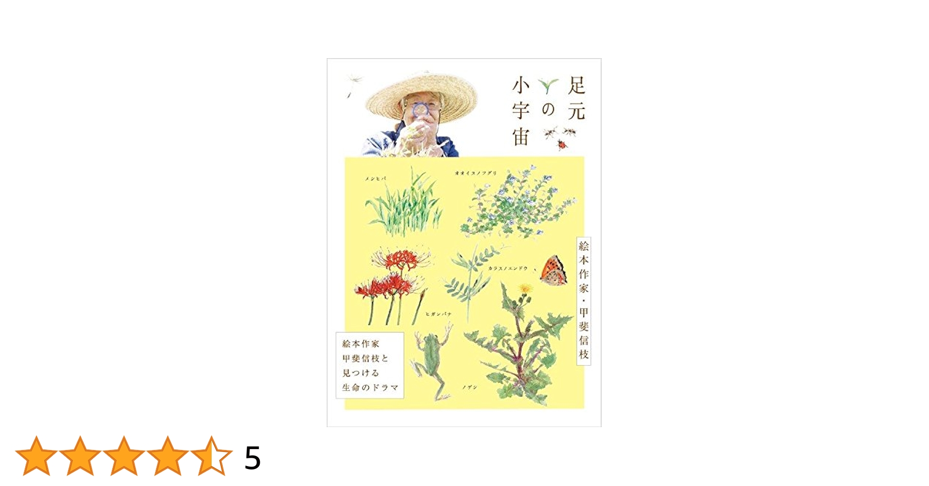 (未使用･未開封品)足元の小宇宙 ~絵本作家・甲斐信枝と見つける生命のドラマ~ [DVD] Amazon.co.jp: 足元の小宇宙 ~絵本作家・甲斐信枝と見つける生命