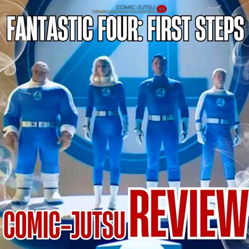 The Fantastic Four First Steps Review (2025) cover art