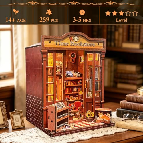 Kit de rincón de libros Magic Bookstore para decorar estanterías de salones 3