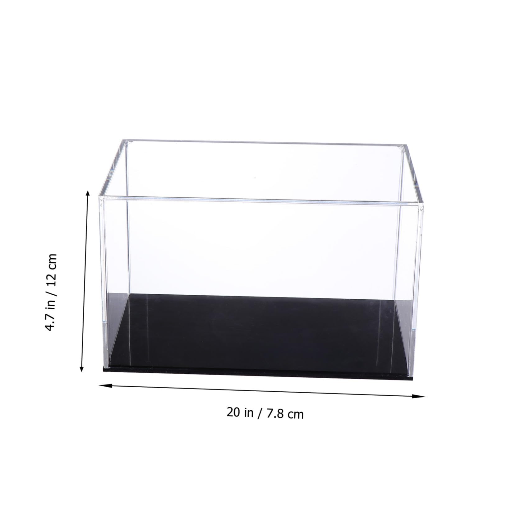 Acryl Displaybox Transparente Vitrine Horizontal für Figuren und Statuen