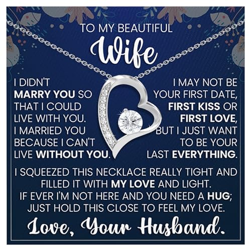 To-My-Wife-Necklace-From-Husband-Gift-for-Wives-Beautiful-Jewelry-Forever-Love-Necklace-Form-Lover-Husband-for-My-Sweet-Heart