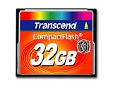 TS32GCF133 Transcend CMP-CF32GB - Tarjeta de Memoria (32 GB, CompactFlash (CF), -25-85 °C, 11,4g (0.402 oz), 42,8 x 36,4 x 3,3 mm, 3,3V)