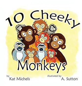 Hardcover 10 Cheeky Monkeys Book