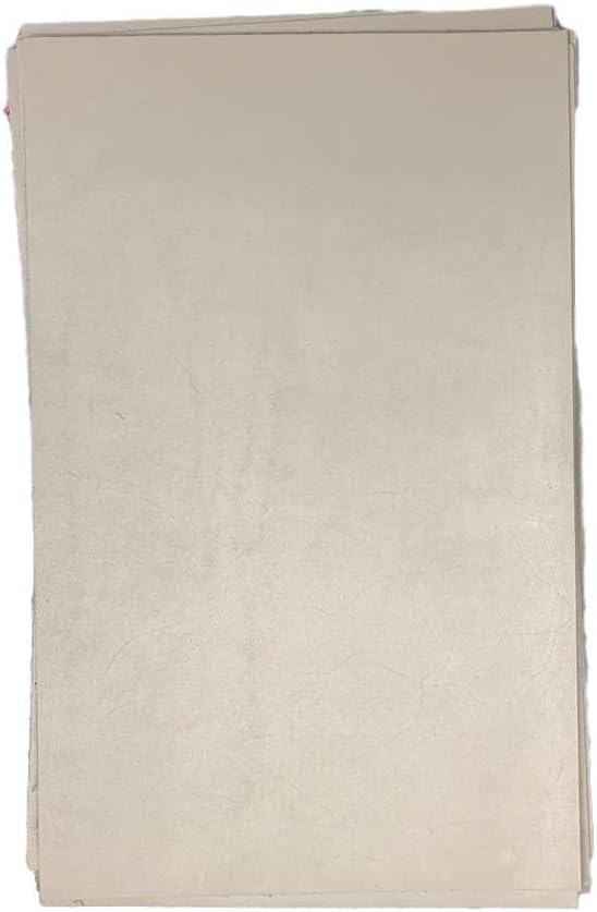Italian Calf Cow Leather: 7.5" x 12" Pre-Cut Leather Pieces (Nude, 1 Piece)