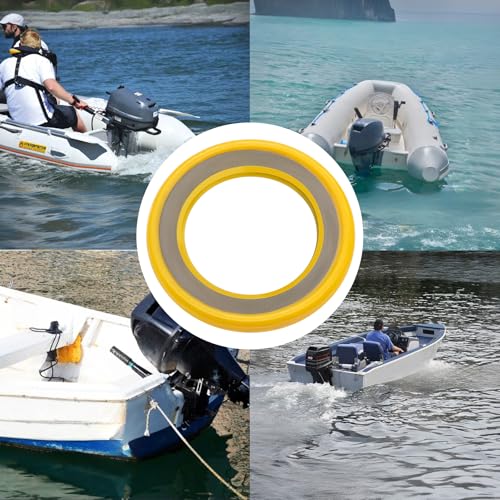 Image of 10Pcs Gearcase Drain Plug Seal Washer Gaskets 26-830749, Lower Unit Seals Grease Gaskets, Compatible with Mercury Marine /Mercruiser Gear Case Drain Plug 26-830749 26-8M0204694 8M0204693