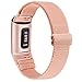 WAIYI Nylon Bracelet Compatible avec Fitbit Charge 3 Bracelet/ Fitbit Charge 4 Bracelet, Élastique de Sport Boucle Strap avec Fitbit Charge 3/Fitbit Charge 4 (Léopard)