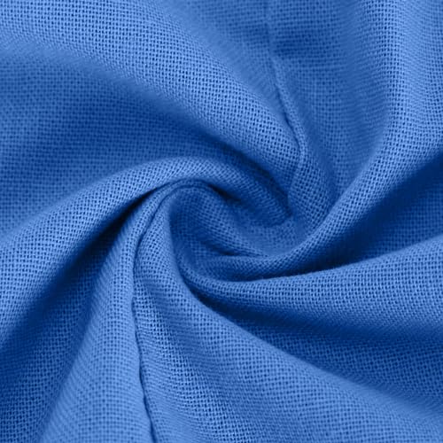 2 Piece Women Summer Lounge Cotton Linen Set Sleeveless Crew Neck Shirt Wide Leg Pants Set Travel Vacation Outfits3