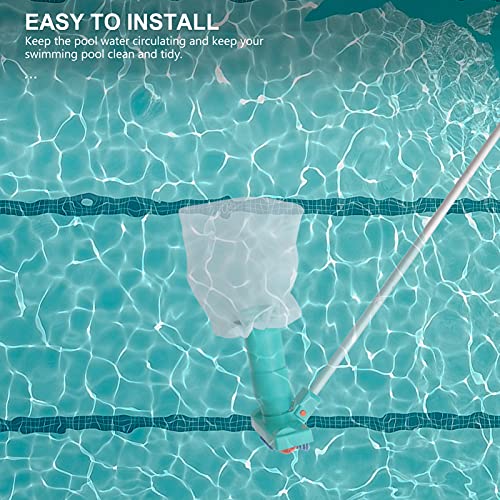 Yardwe Piscina Folha Piscina Escova De Vácuo Aspirador de Pó Portátil Aspirador de Piscina Debaixo D