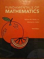 Fundamentals Of Mathematics 0558085431 Book Cover