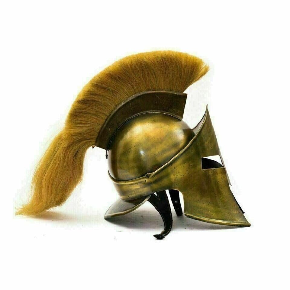 Helmet Spartan Greek Medieval King Roman Armor Costume