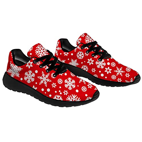 horethy Christmas Shoes for Women Men Running Comfort Lightweight Walking Tennis Sneakers Santa Shoes Gifts for Boy Girl4