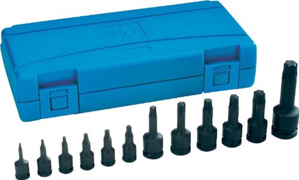 Amazon.com: Grey Pneumatic (1234T) Assorted Drive 12-Piece Star