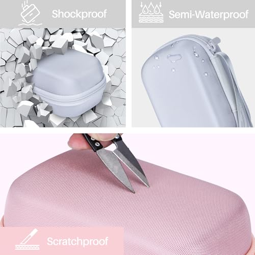 Image of Lebakort Storage Case Compatible with CP2100 Portable Photo Printer 2.1x3.4 Mini Instant Color Printer (Blush Pink Case)