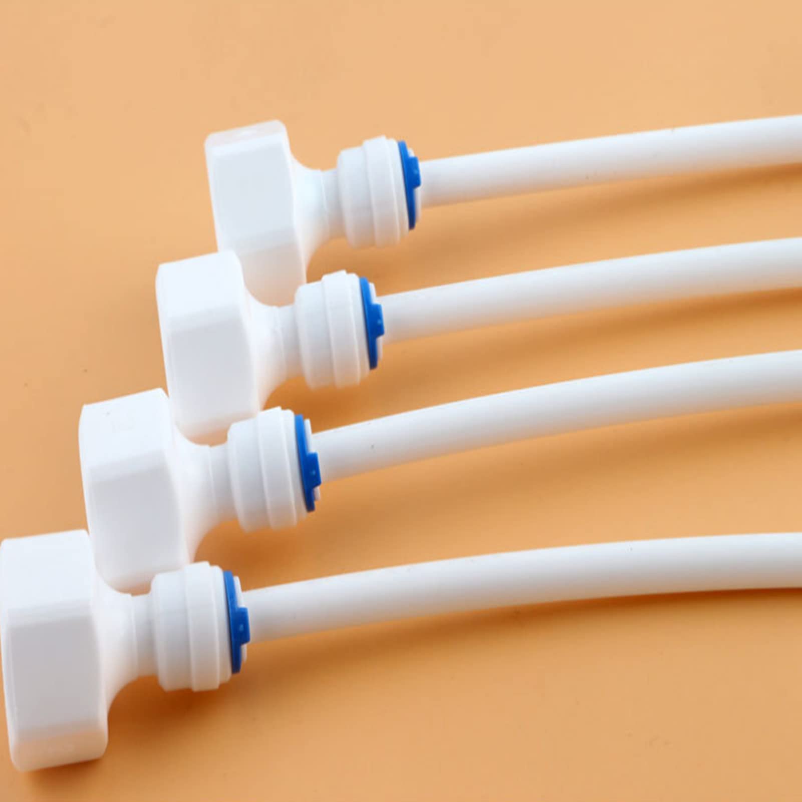 Zerodis szybkie złącze filtra wody, 6-częściowy filtr wody, połączenie filtra wody Connect G1 / 2 złączka systemu filtrów wody z gwintem wewnętrznym do kuchni