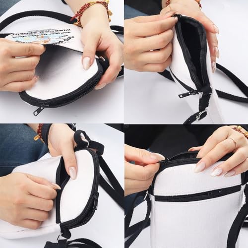 MNIGIU Greek Musical Inspired Greek Gods Gift Keep Your Friends Close Crossbody Bag for Greek Fans3