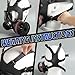 Yopiw Gas Masks Survival Nuclear and Chemical - Gas Mask with 40mm Gas Mask Filter - Full Face Respirator Mask for Gases Chemicals Vapors Dust Painting Welding