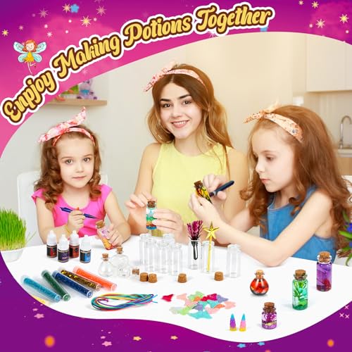 Subtail Potion Magique Enfant - Sable Magique Enfant | 22 Bouteilles De Potion | Aqua Gelz | Coffret Magie - Cadeau Fille 6 7 8 9 10 11 Ans - Kits de Loisirs CréAtifs Fille 6-12 Ans – Image 6