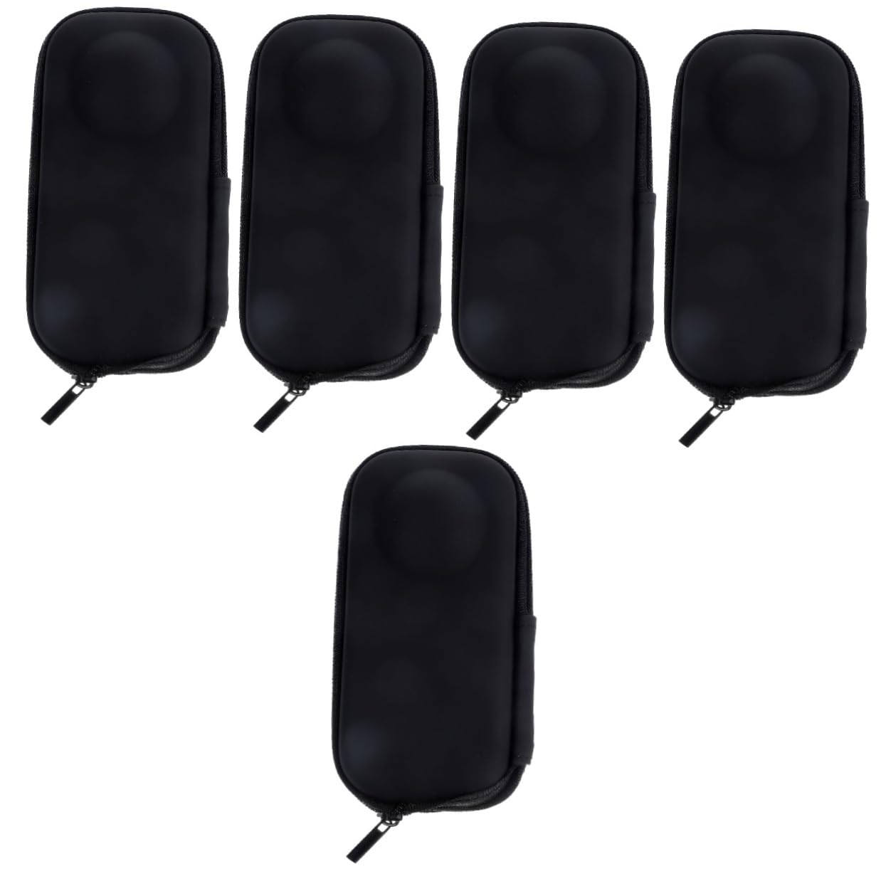 SOLUSTRE 5pezzi Custodia Per Action Camera Protettiva Compatibile One e Attività All Design Pu Resistente