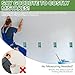 Worldity 10 Pack Outlet Marker for Drywall, Marker Tool for Drywall Installation with Stainless Steel Sharp Tip, Plastic Wire Protection Electrical Box Locator, No Measuring Needed