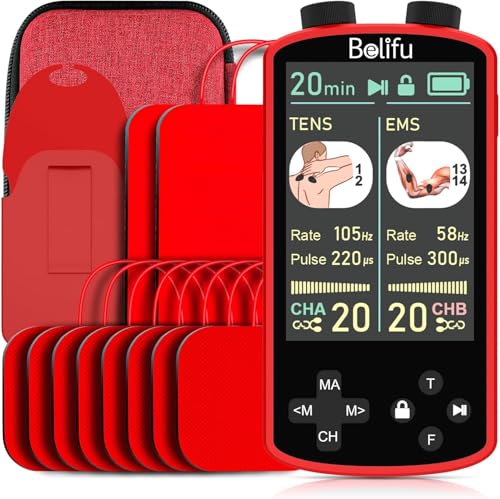 Belifu 4-in-1 TENS EMS Unit