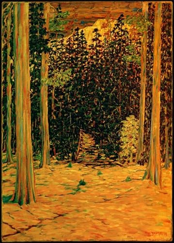 Cuadro decorativo L'inizio della primavera en lienzo de 60x90cm