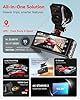 REDTIGER STARVIS 2 Dashcam Voiture 4K,Écran Tactile 3,18 Pouces,Carte Mémoire 128Go,GPS,WiFi 5,8G,Contrôle Vocal,Vision Nocturne UHD 2160P,Verrouillage d'urgence,Moniteur de Stationnement(F7N Touch)