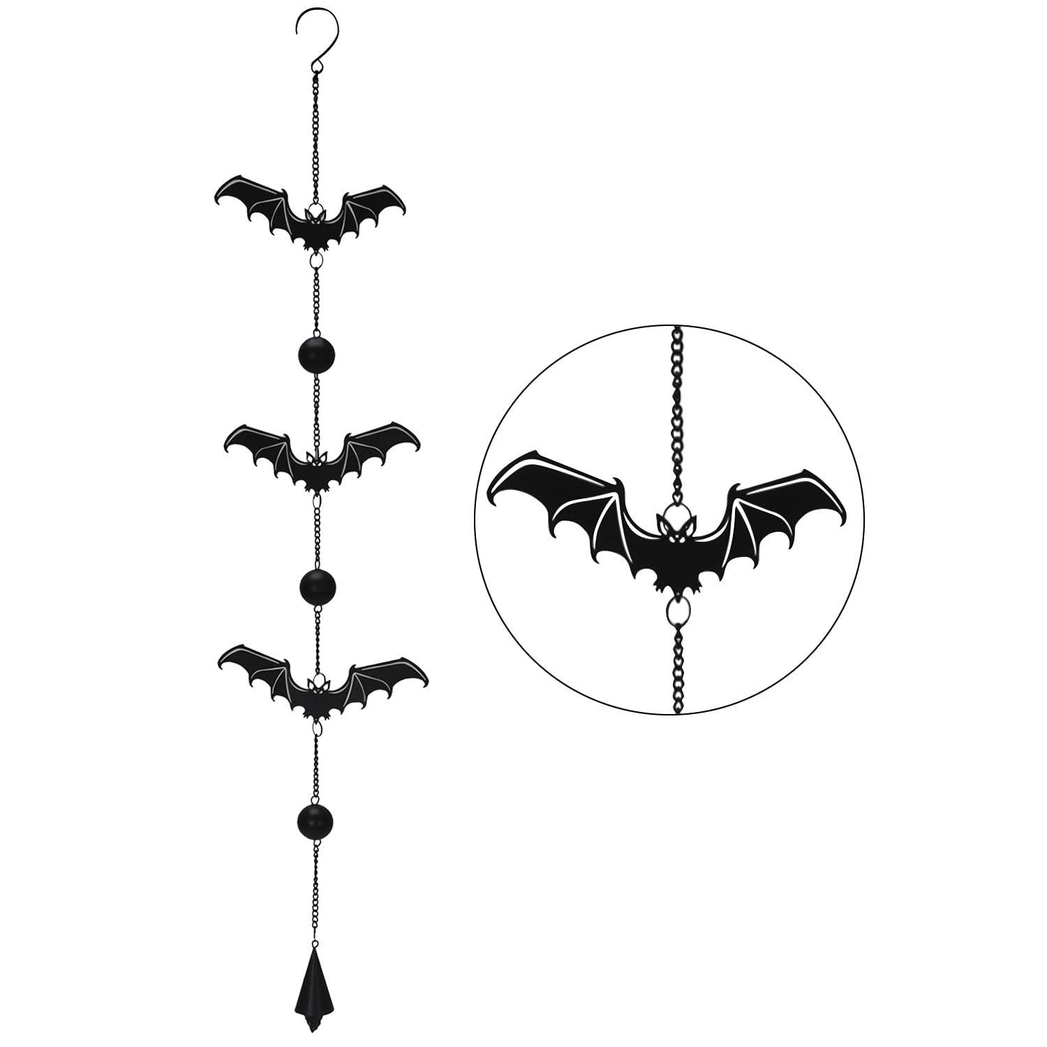 Chauves-souris gothiques Pacific Giftware suspension décorative d'Halloween
