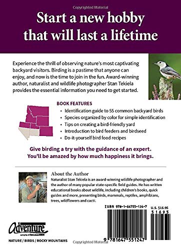 image for Adventure Publications Stan Tekiela’s Birding for Beginners: Rocky M