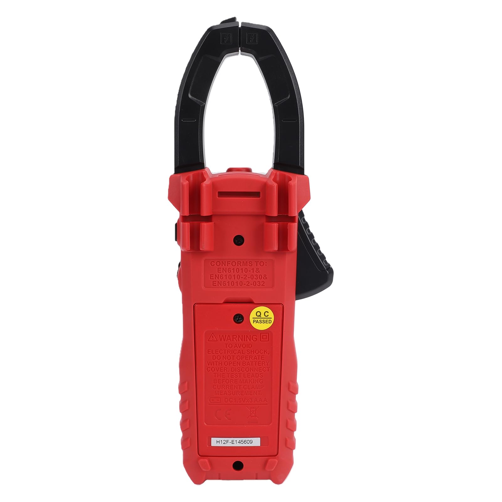 GOWENIC Cyfrowy Multimetr Cęgowy, Tester NCV Zliczający 6000 zliczeń, Miernik Cęgowy AC DC o średnicy 40 Mm z Napięciem, rezystancją, pojemnością, temperaturą, częstotliwością, Cyklem Pracy, (HT208A