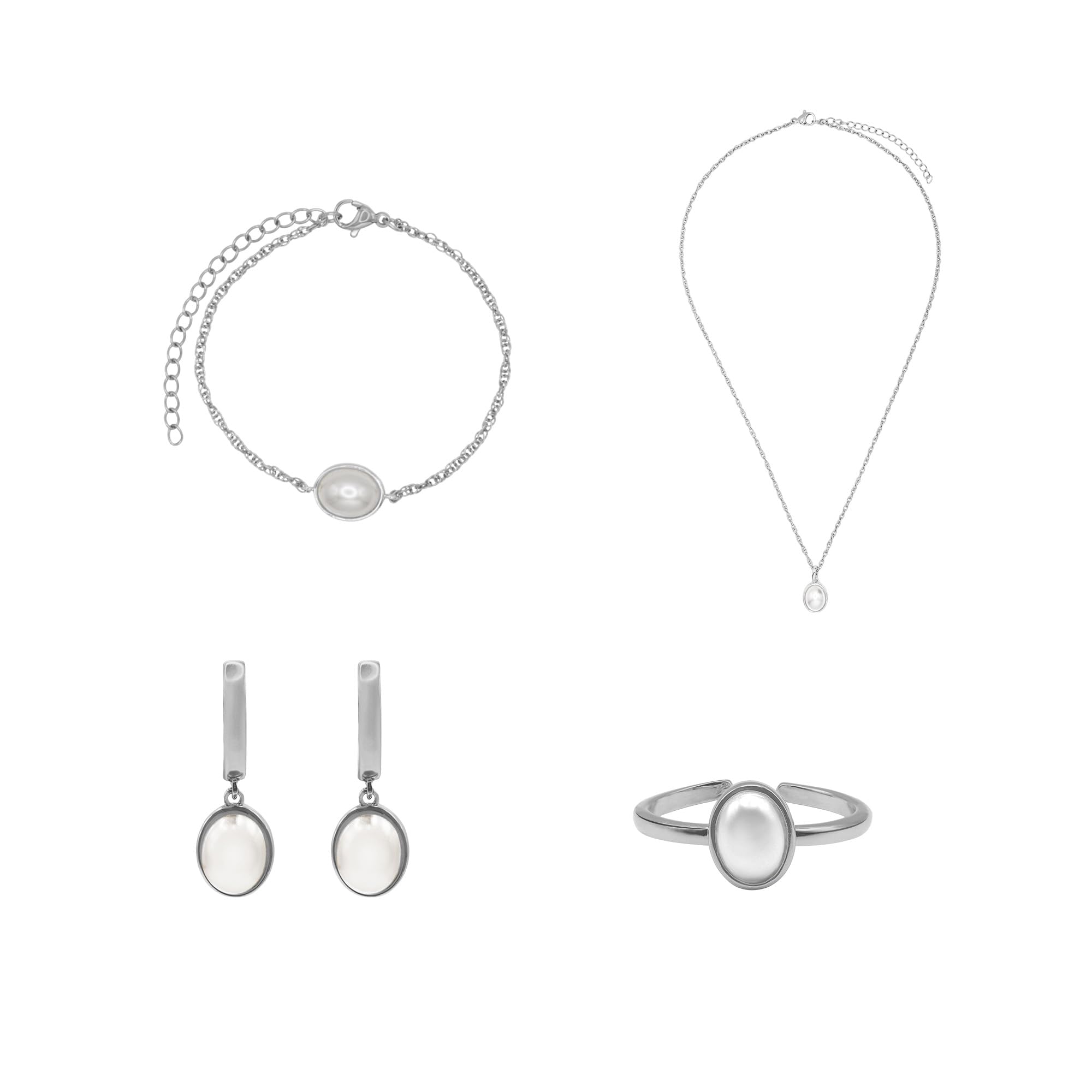 Heideman Adventskalender Damen Schmuck Perle Gold und 4-teilig | Schmuck-Adventskalender als Überraschung zu Weihnachten, hautfreundlich, nickelfrei, schöne Geschenkidee für sie