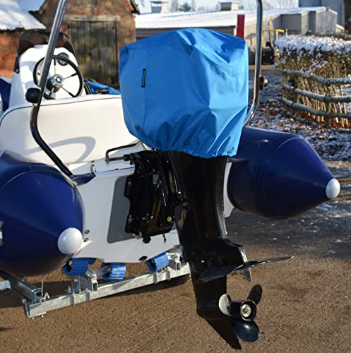 Ducksback waterdichte buitenboordmotorkap (maat 4) geschikt voor 45-75 HP buitenboordmotoren - Afbeelding 4