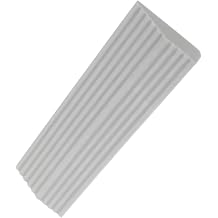 Robot Vacuum Ramp Pad 1.6 Inch High Rubber Threshold Ramp 17Cm X 5.3Cm for Sweeping Robot Climbing Step Transition